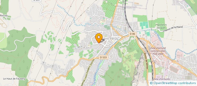 localisation de l'entreprise GILLES à SAINT-PERAY