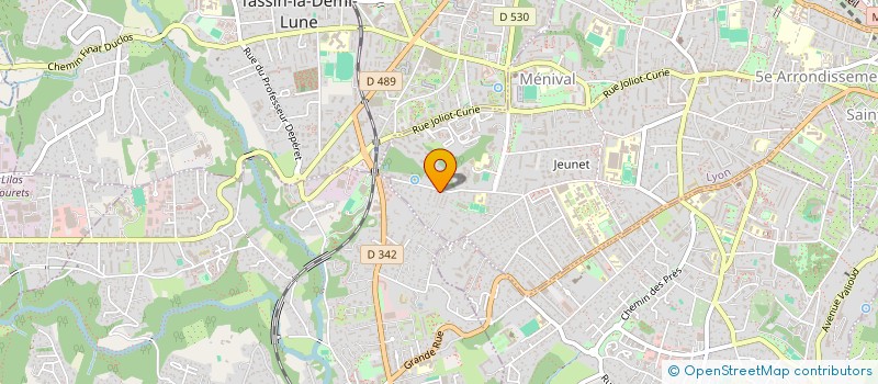 localisation de l'entreprise GILLES ARNAUD FINANCES ET INVESTISSEMENT à LYON