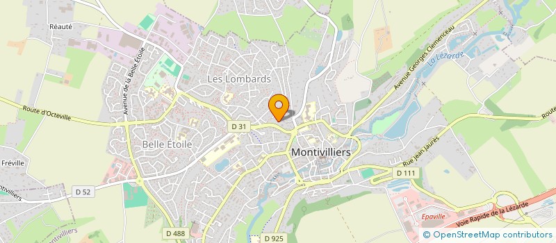 localisation de l'entreprise GILLES BOILLOT  MONTIVILLIERS