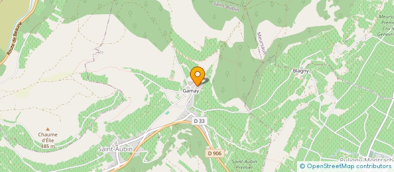 localisation de l'entreprise GILLES BOUTON ET FILS à SAINT-AUBIN