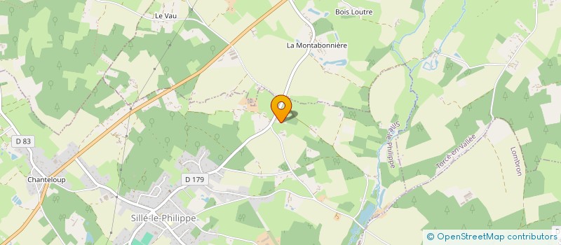 localisation de l'entreprise GILLES CLAUDE à SARGE LES LE MANS