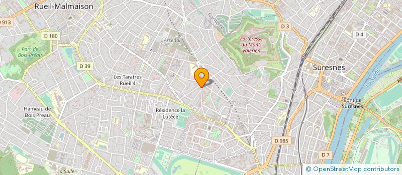 localisation de l'entreprise GILLES CRESNO CHOCOLATIER à RUEIL-MALMAISON