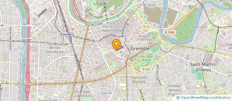 localisation de l'entreprise GILLES ET ANNIE LENTIN  GRENOBLE