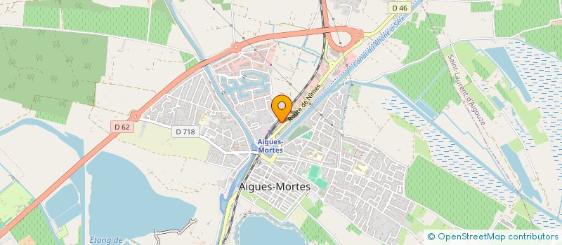 localisation de l'entreprise GILLES ET IRENE  AIGUES-MORTES