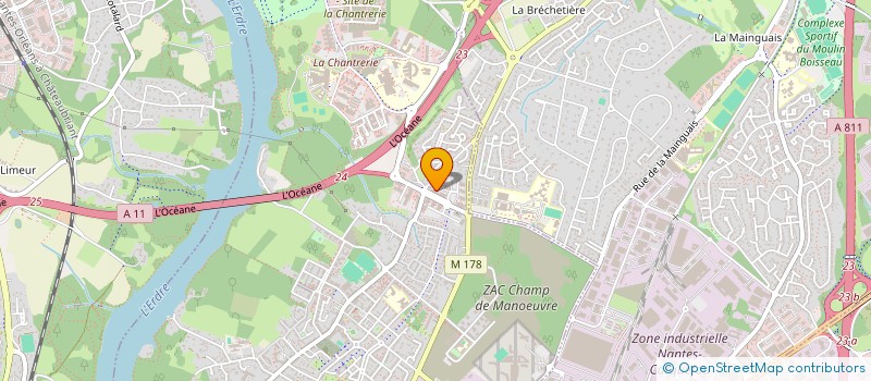 localisation de l'entreprise GILLES ET VALERIE FERAY  NANTES