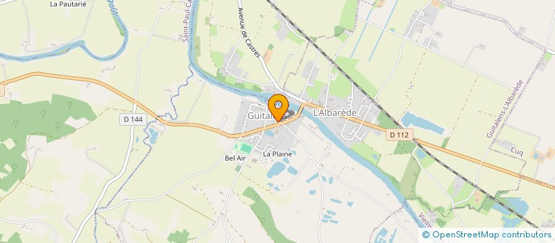 localisation de l'entreprise GILLES GUIBBAUD à GUITALENS-L'ALBAREDE