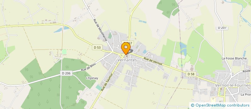 localisation de l'entreprise GILLES-LAUNAY à VERNANTES