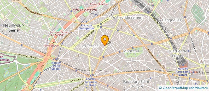 localisation de l'entreprise GILLES LAURENT SARL à PARIS