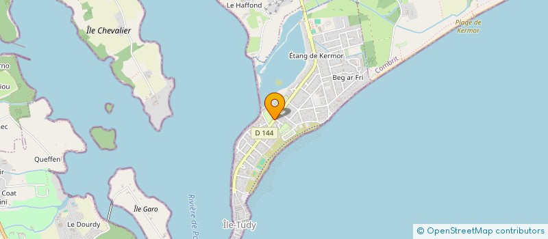 localisation de l'entreprise GILLES LE GUYADER  ILE-TUDY