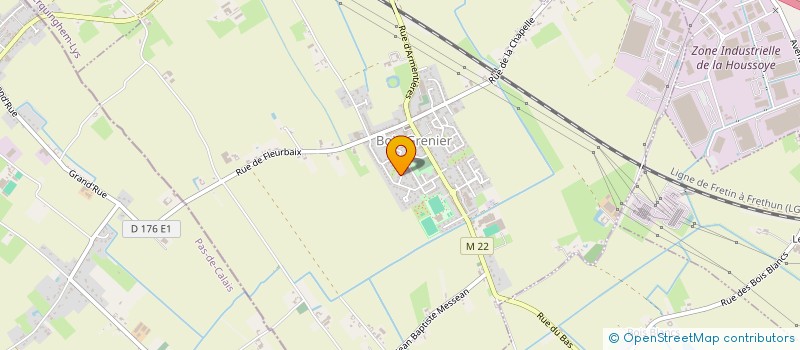 localisation de l'entreprise GILLES LEDOUX  BOIS-GRENIER