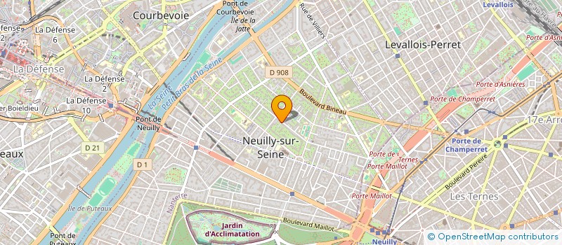 localisation de l'entreprise GILLES MALGRAIN CONSULTANTS à NEUILLY-SUR-SEINE