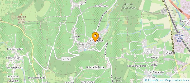 localisation de l'entreprise GILLES NOBLET  FUISSE