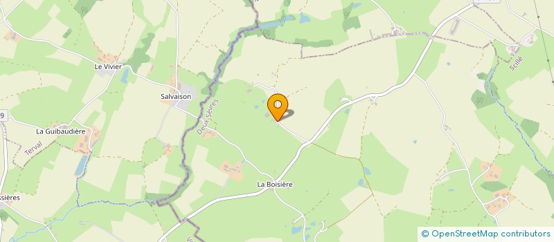 localisation de l'entreprise GILLES PATRICK  LE BUSSEAU