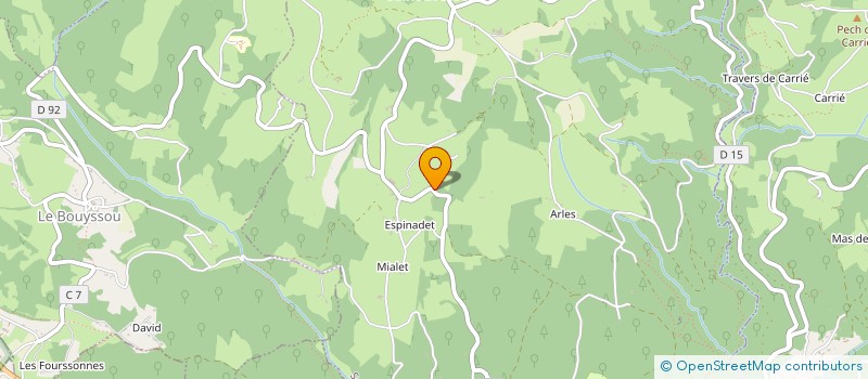 localisation de l'entreprise GILLES POIRION HABITAT  SAINT-BRESSOU