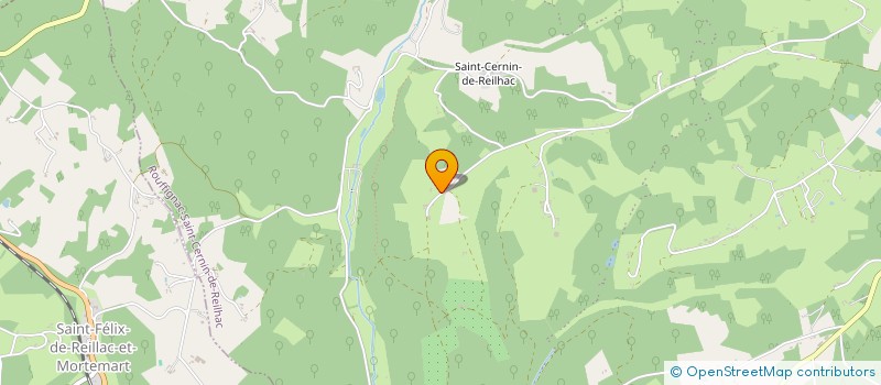 localisation de l'entreprise GILLES REGNER  ROUFFIGNAC-SAINT-CERNIN-DE-REILHAC