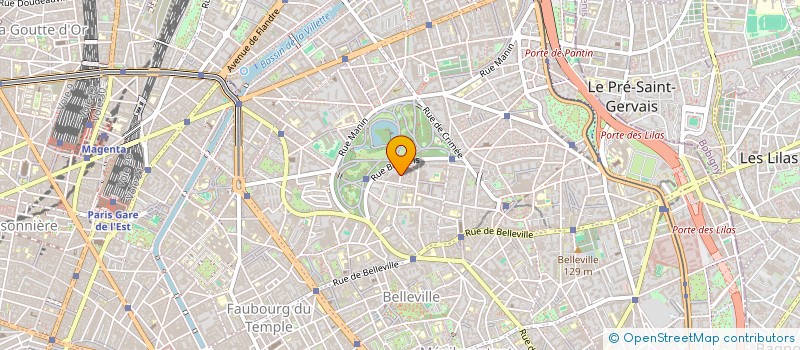 localisation de l'entreprise GILLES REIBELL ARCHITECTURE(S)  PARIS