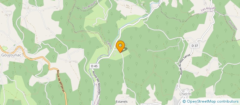 localisation de l'entreprise GILLES TOM DEUX LIEGARD  LHERM