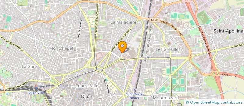 localisation de l'entreprise GILLES TRACTION à DIJON