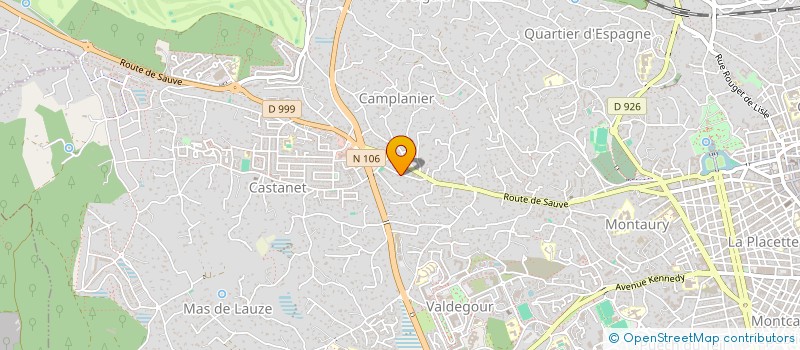 localisation de l'entreprise GILLES TRUEL SERTI  NIMES