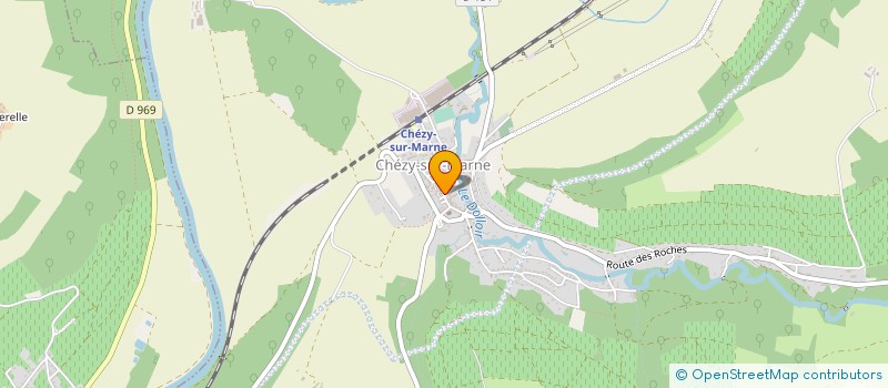 localisation de l'entreprise GILLET  CHEZY-SUR-MARNE