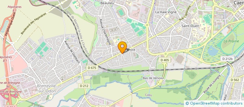localisation de l'entreprise GILLET à CAEN