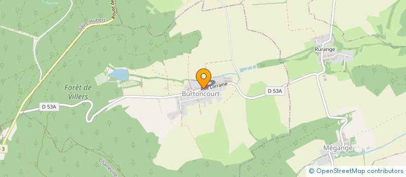 localisation de l'entreprise GILLET à BURTONCOURT