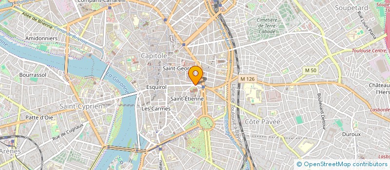 localisation de l'entreprise GILLET-ASTIER AVOCAT  TOULOUSE