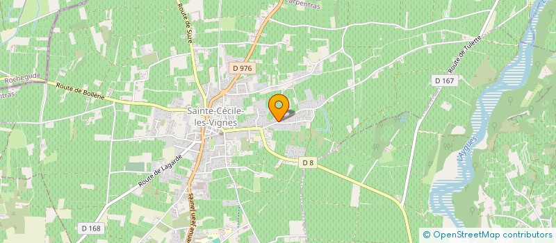 localisation de l'entreprise GILLET OLIVIER  SAINTE-CECILE-LES-VIGNES