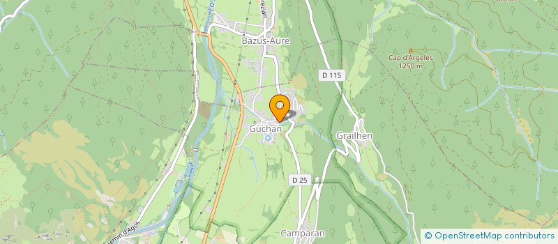 localisation de l'entreprise GILLET PELLEJERO  SAINT-LARY-SOULAN