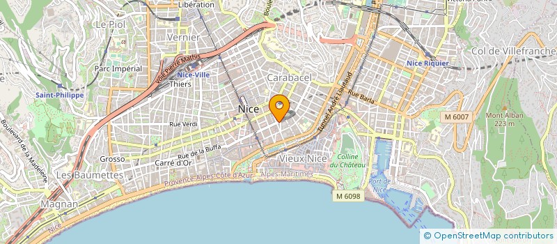 localisation de l'entreprise GILLETTA DE SAINT JOSEPH NOTAIRES  NICE