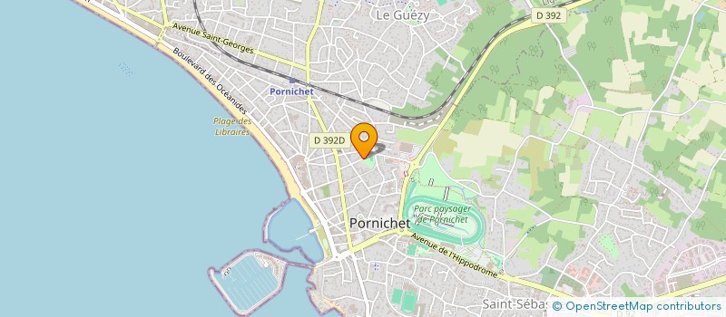 localisation de l'entreprise GILLIAT  PORNICHET