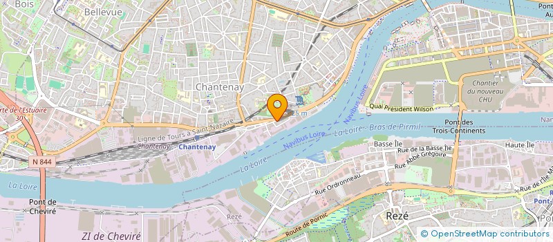 localisation de l'entreprise GILLKA à NANTES