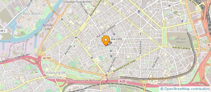 localisation de l'entreprise GILLON COUVERTURE à LILLE