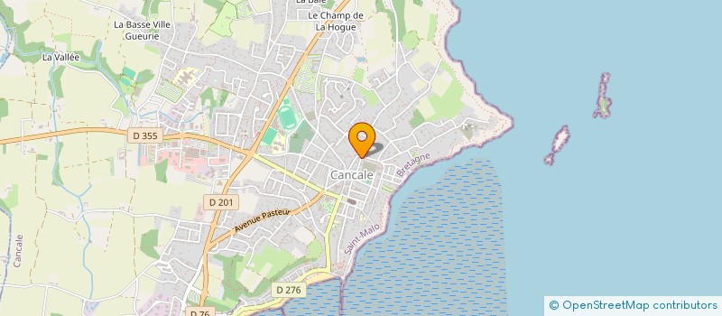 localisation de l'entreprise GILLOUARD  CANCALE