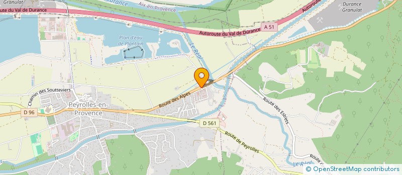 localisation de l'entreprise GILLY & CO  PEYROLLES-EN-PROVENCE