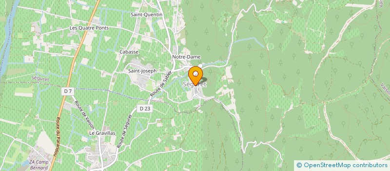 localisation de l'entreprise GILLY COLLECTION  SEGURET