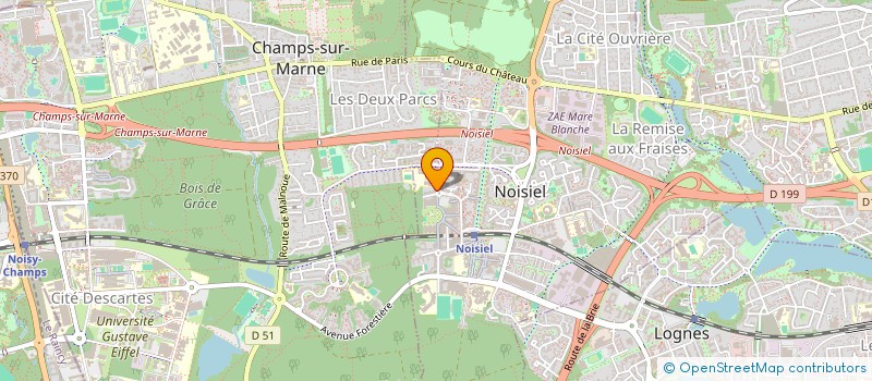 localisation de l'entreprise GILMA  NOISIEL