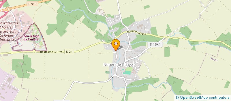 localisation de l'entreprise GILMA à NOGENT-LE-PHAYE