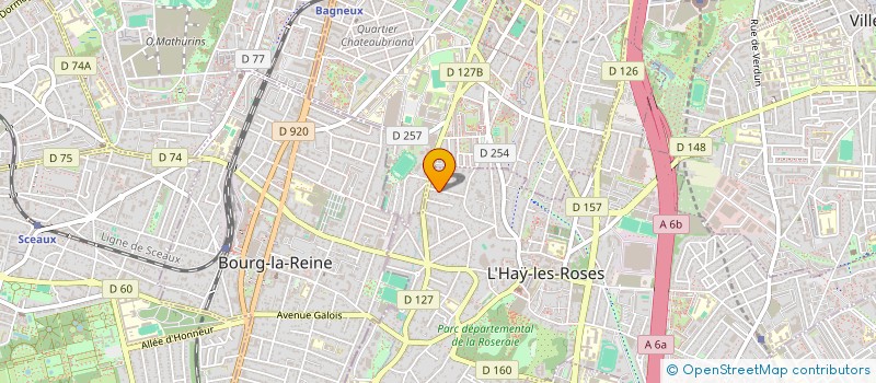 localisation de l'entreprise GILMARLOCA  L'HAY-LES-ROSES