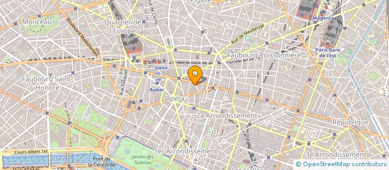localisation de l'entreprise GILMAT à PARIS