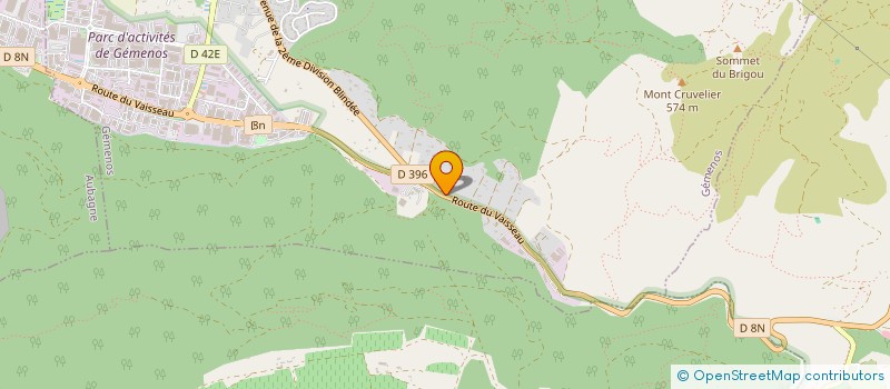 localisation de l'entreprise GILMON  GEMENOS