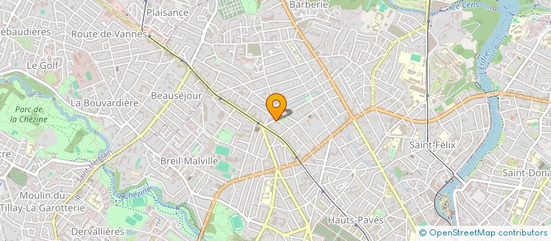 localisation de l'entreprise GILNO à NANTES