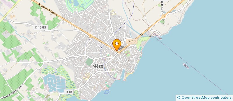localisation de l'entreprise GILO à MEZE