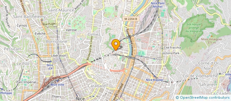 localisation de l'entreprise GILO MADE  NICE