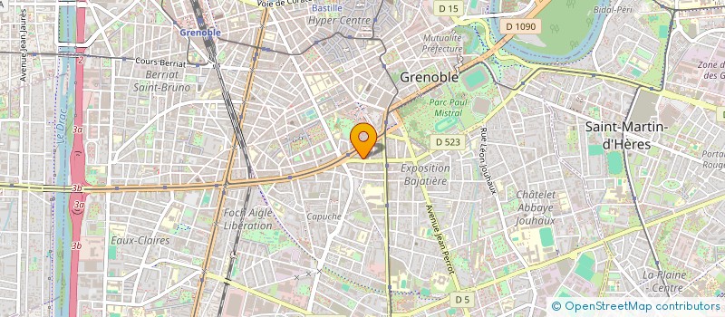 localisation de l'entreprise GILOT-JACQUET à GRENOBLE