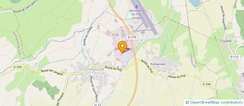 localisation de l'entreprise GILOTRA à CHASPUZAC