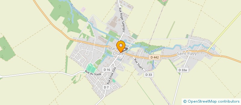 localisation de l'entreprise GILOTTE SARL à MARIGNY-LE-CHATEL