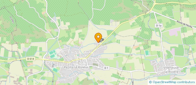 localisation de l'entreprise GILOVERSEAS  PEZILLA-LA-RIVIERE