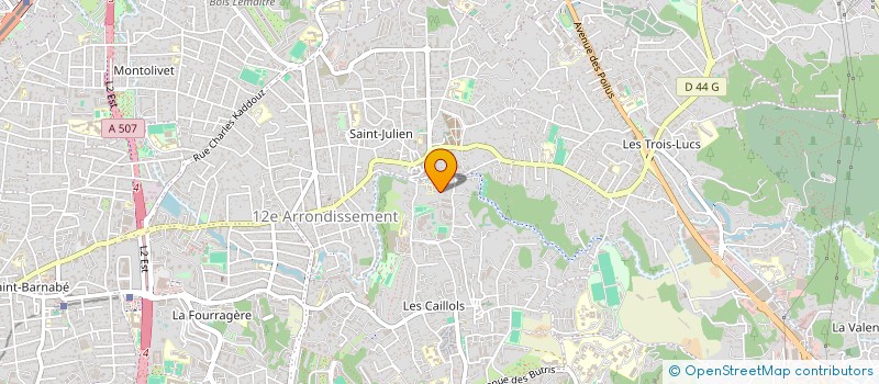 localisation de l'entreprise GILPAREDIDO à MARSEILLE