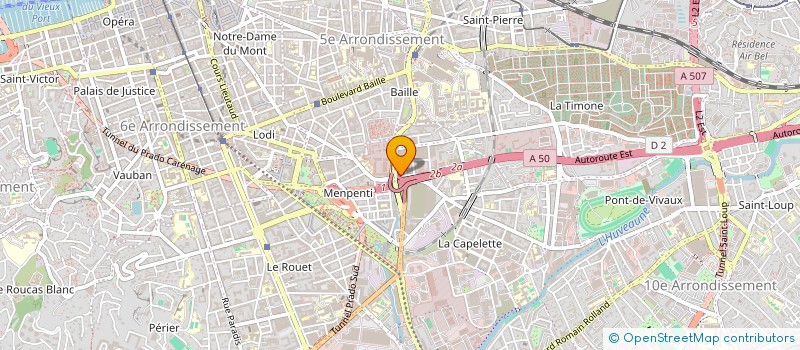 localisation de l'entreprise GILPI SARL à MARSEILLE